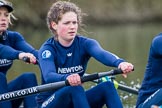 Photo 1602291631551D40499HaraldJoergens The Boat Race season 2016 - OUWBC training Wallingford: Dutch rower Joanne Jansen, 3 seat in the OUWBC Blue Boat.
River Thames,
Wallingford,
Oxfordshire,
on 29 February 2016 at 16:31, image #115