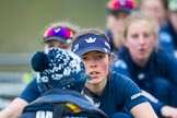 Photo 1602291633011D40615HaraldJoergens The Boat Race season 2016 - OUWBC training Wallingford: Lauren Kedar, stroke in the OUWBC Blue Boat.
River Thames,
Wallingford,
Oxfordshire,
on 29 February 2016 at 16:33, image #130