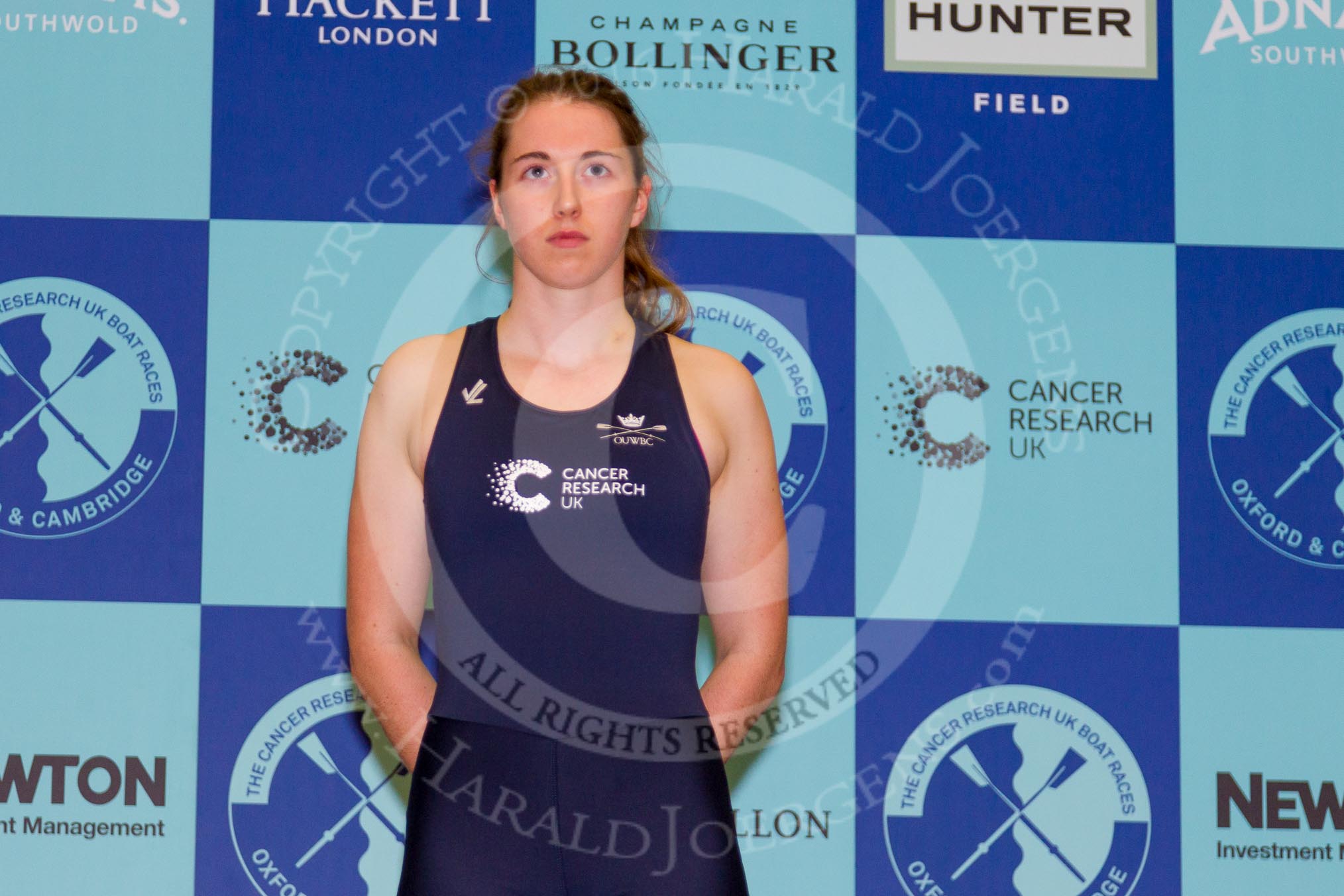 The Boat Race season 2016 - Crew Announcement and Weigh-In: The Women's Boat Race, 4 seat: Oxford: Ruth Siddorn – 75.2kg.
Westmister Hall, Westminster,
London SW11,

United Kingdom,
on 01 March 2016 at 10:11, image #31