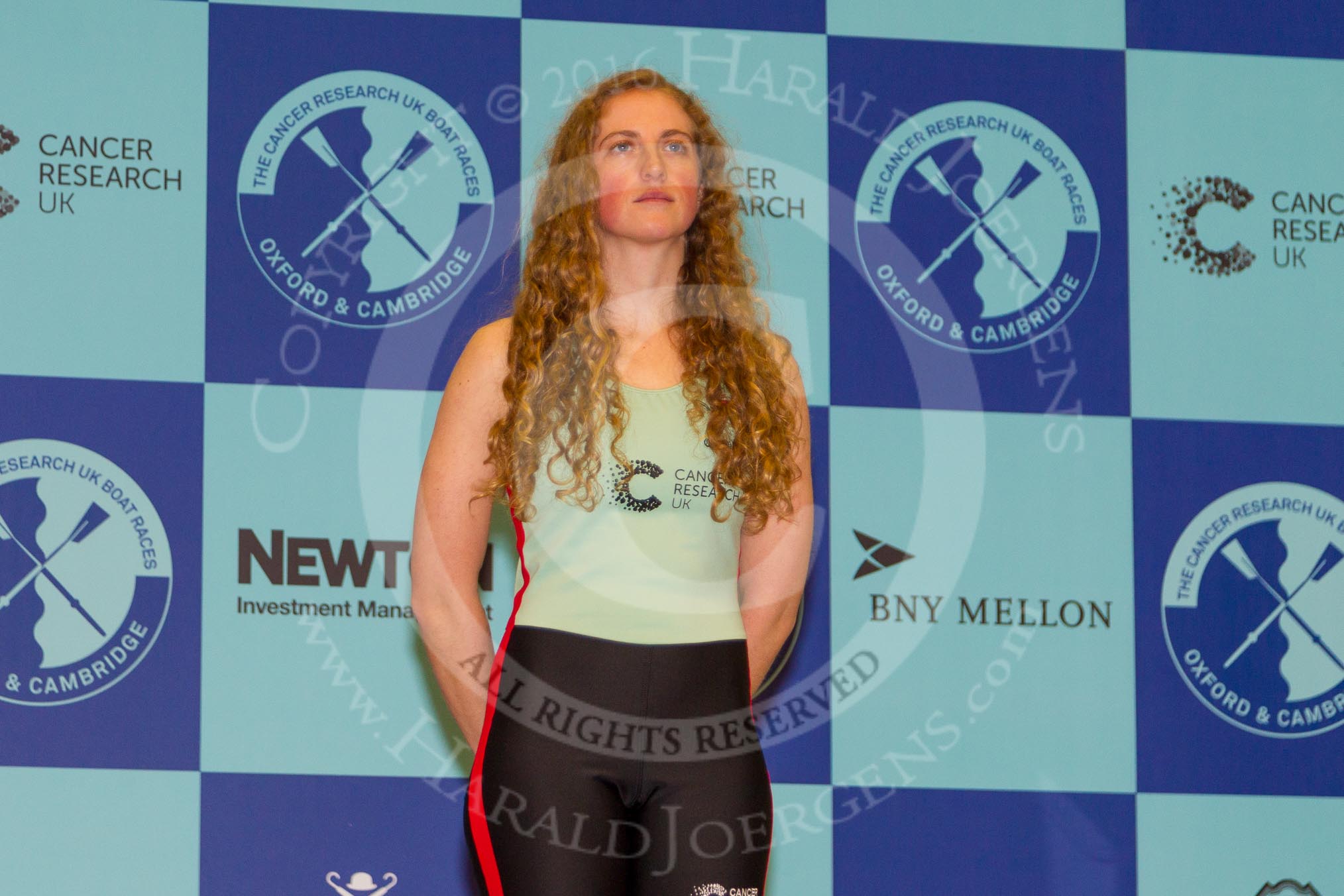 The Boat Race season 2016 - Crew Announcement and Weigh-In: The Women's Boat Race, cox:  Cambridge: Morgan Baynham-Williams – 60.0kg.
Westmister Hall, Westminster,
London SW11,

United Kingdom,
on 01 March 2016 at 10:15, image #48