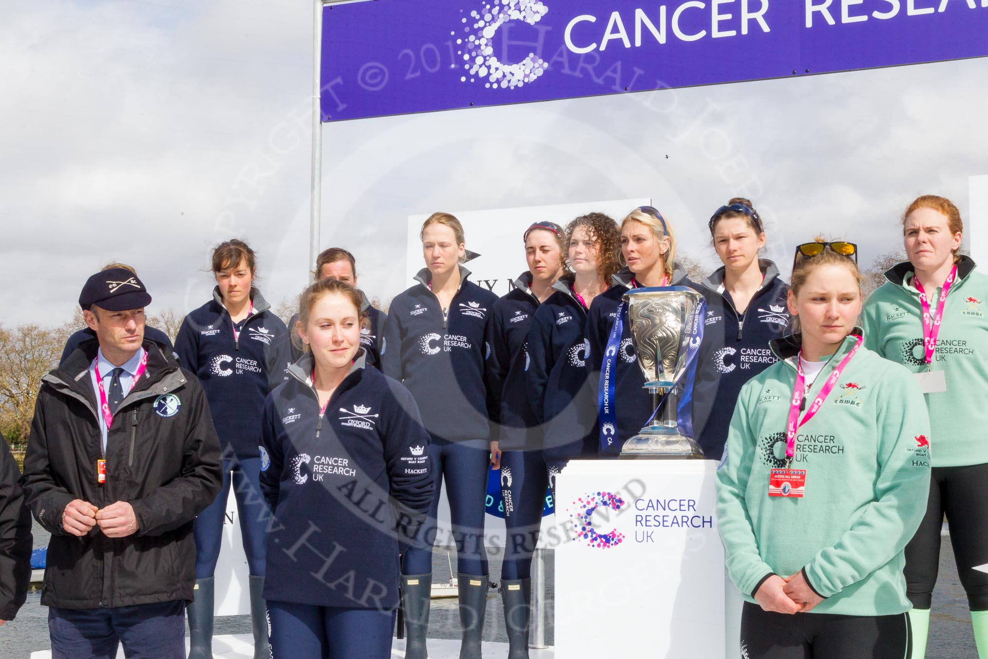 The Boat Race season 2016 -  The Cancer Research Women's Boat Race.
River Thames between Putney Bridge and Mortlake,
London SW15,

United Kingdom,
on 27 March 2016 at 12:21, image #50