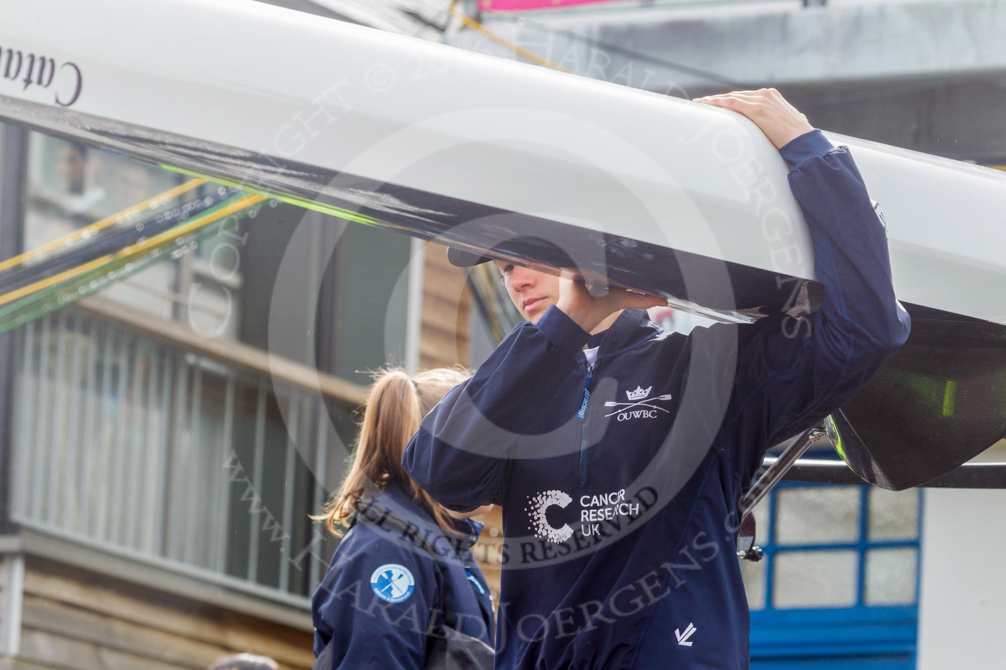 The Boat Race season 2016 -  The Cancer Research Women's Boat Race.
River Thames between Putney Bridge and Mortlake,
London SW15,

United Kingdom,
on 27 March 2016 at 13:22, image #79