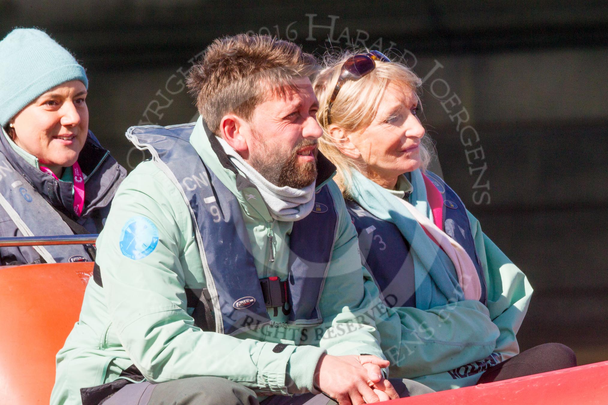 The Boat Race season 2016 -  The Cancer Research Women's Boat Race.
River Thames between Putney Bridge and Mortlake,
London SW15,

United Kingdom,
on 27 March 2016 at 13:46, image #126