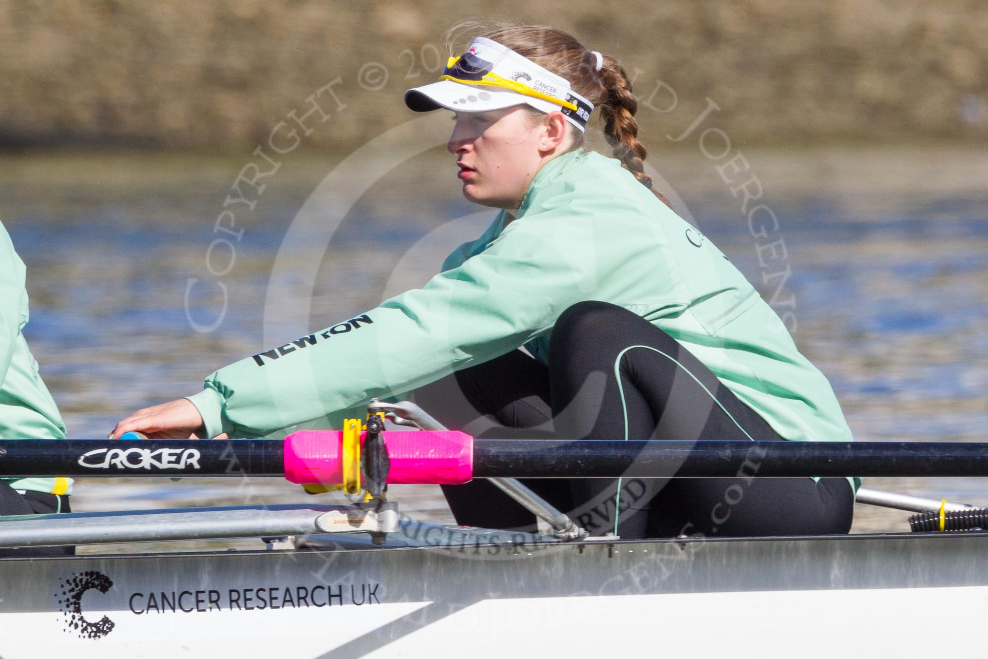 The Boat Race season 2016 -  The Cancer Research Women's Boat Race.
River Thames between Putney Bridge and Mortlake,
London SW15,

United Kingdom,
on 27 March 2016 at 13:50, image #134