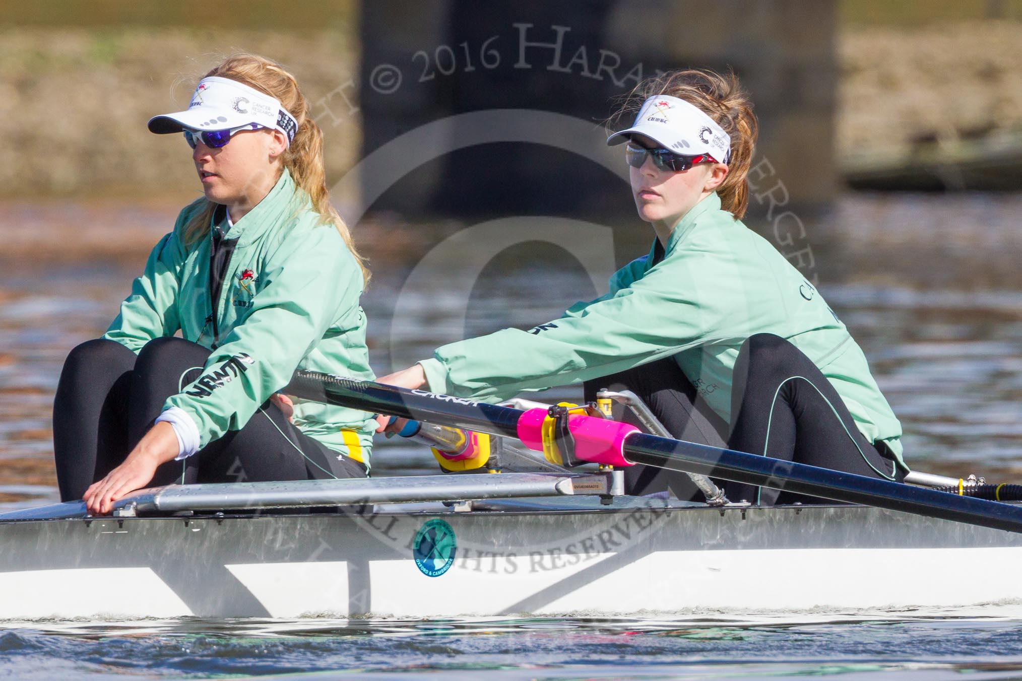 The Boat Race season 2016 -  The Cancer Research Women's Boat Race.
River Thames between Putney Bridge and Mortlake,
London SW15,

United Kingdom,
on 27 March 2016 at 13:50, image #135