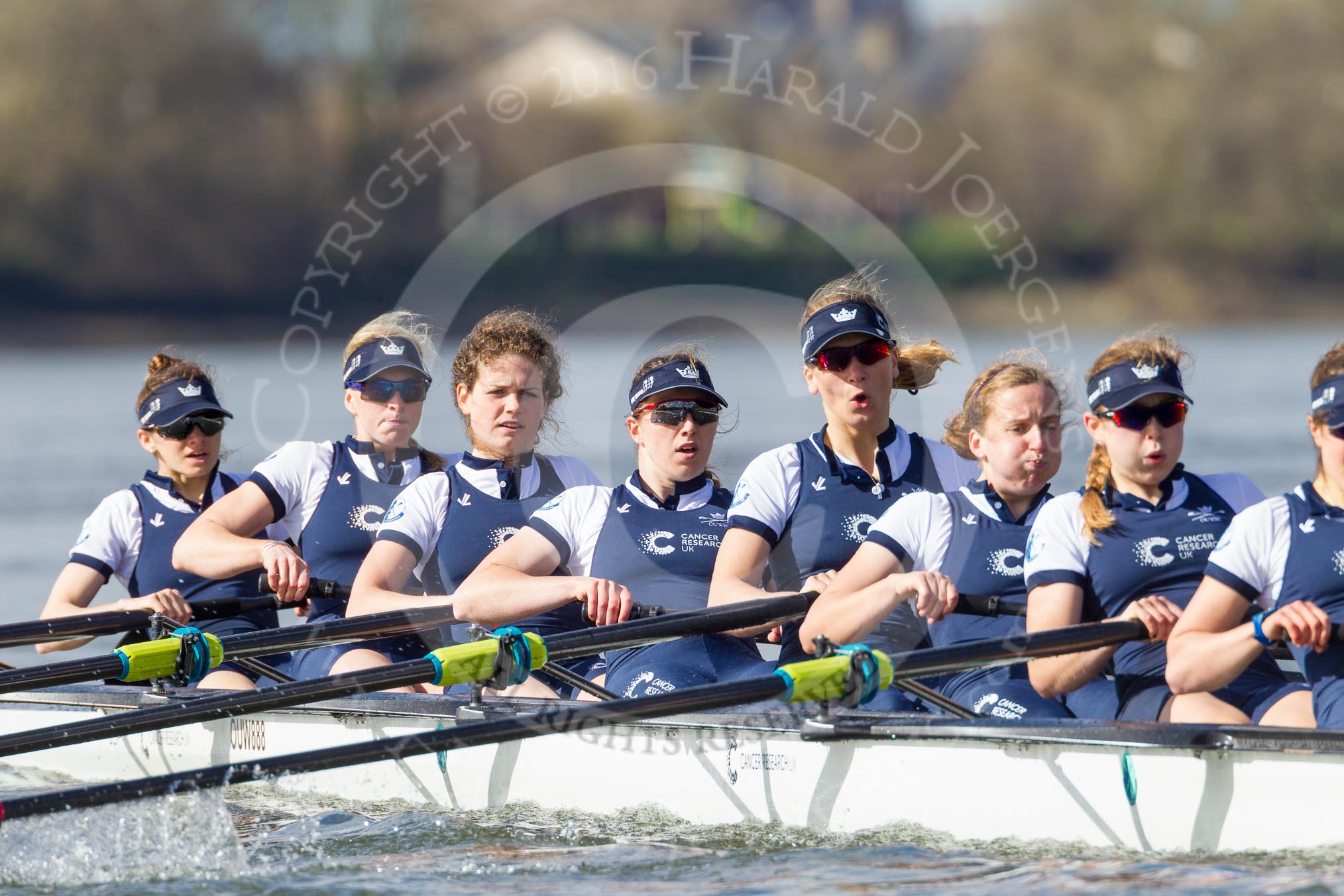The Boat Race season 2016 -  The Cancer Research Women's Boat Race.
River Thames between Putney Bridge and Mortlake,
London SW15,

United Kingdom,
on 27 March 2016 at 14:11, image #187