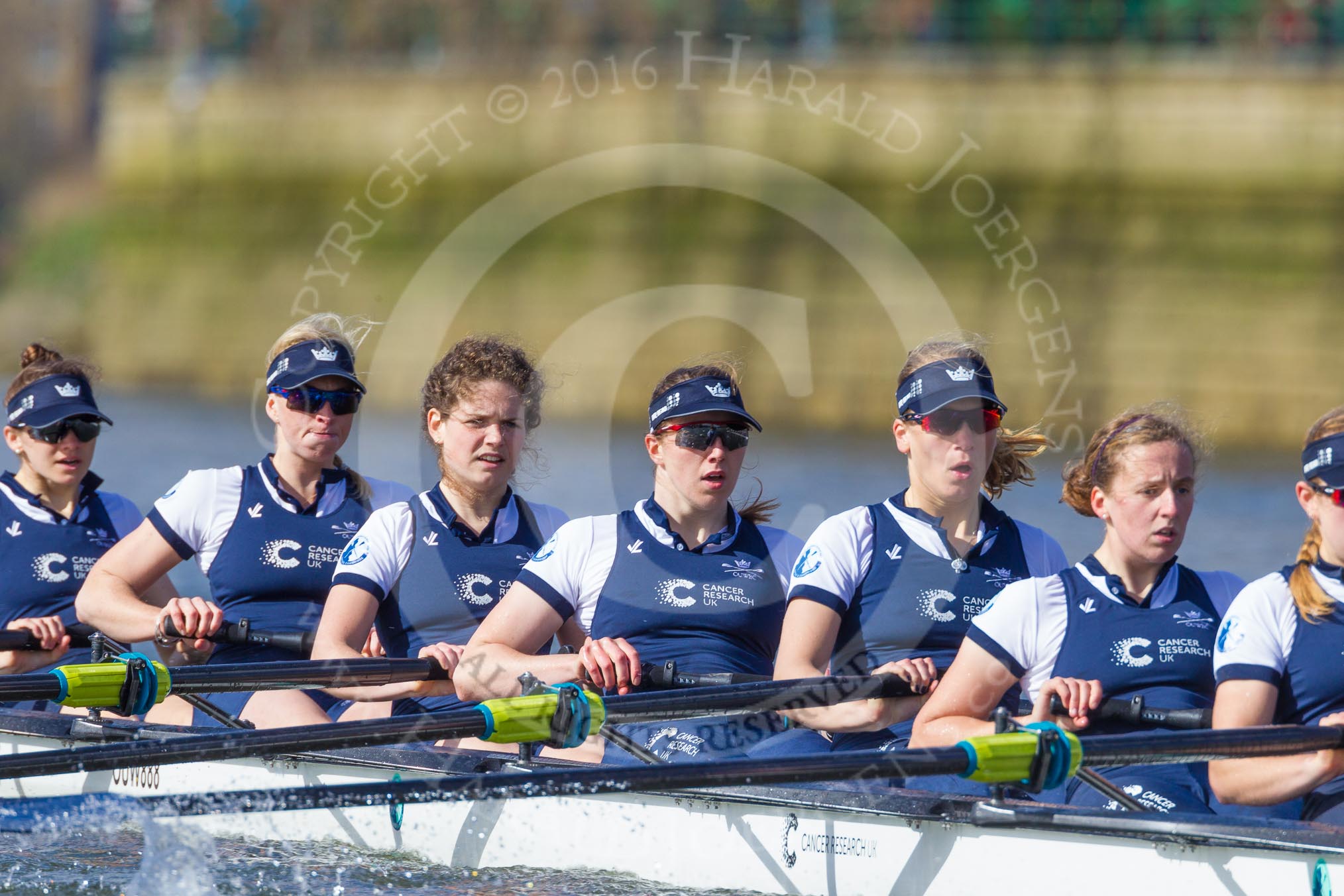 The Boat Race season 2016 -  The Cancer Research Women's Boat Race.
River Thames between Putney Bridge and Mortlake,
London SW15,

United Kingdom,
on 27 March 2016 at 14:11, image #191