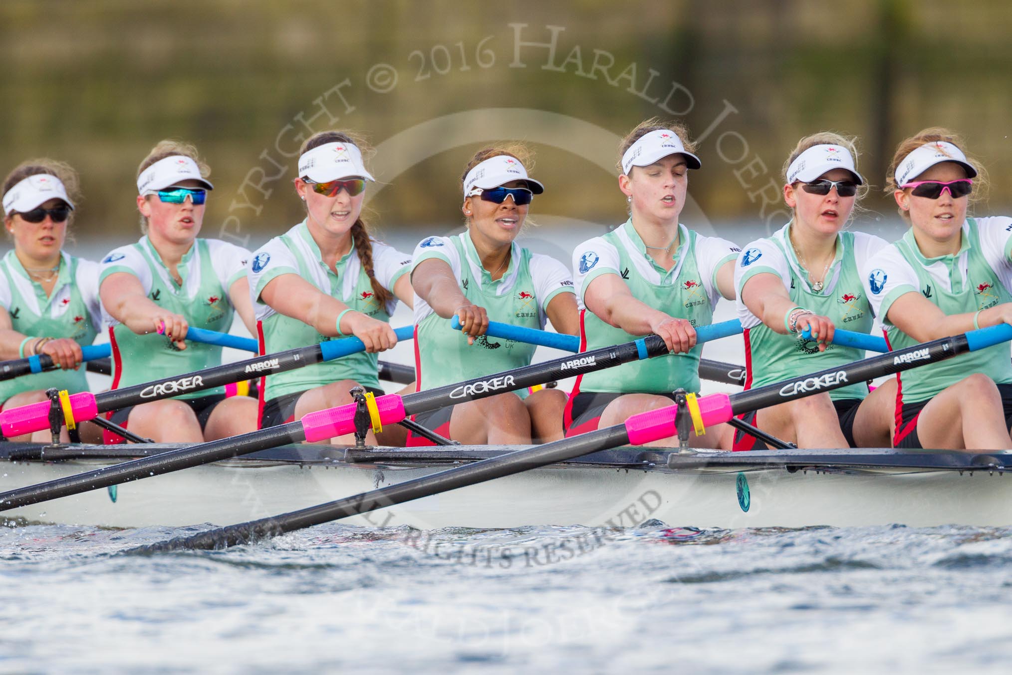 The Boat Race season 2016 -  The Cancer Research Women's Boat Race.
River Thames between Putney Bridge and Mortlake,
London SW15,

United Kingdom,
on 27 March 2016 at 14:16, image #219