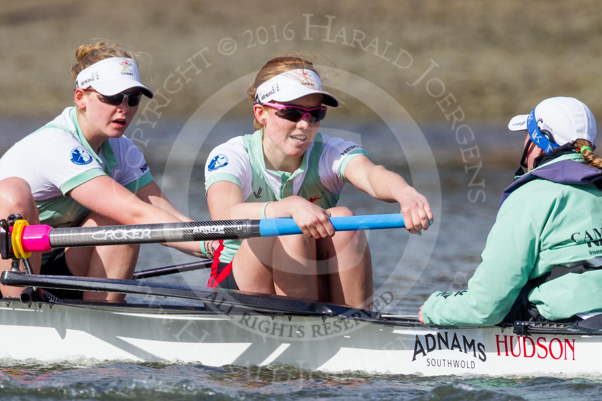 The Boat Race season 2016 -  The Cancer Research Women's Boat Race.
River Thames between Putney Bridge and Mortlake,
London SW15,

United Kingdom,
on 27 March 2016 at 14:18, image #228