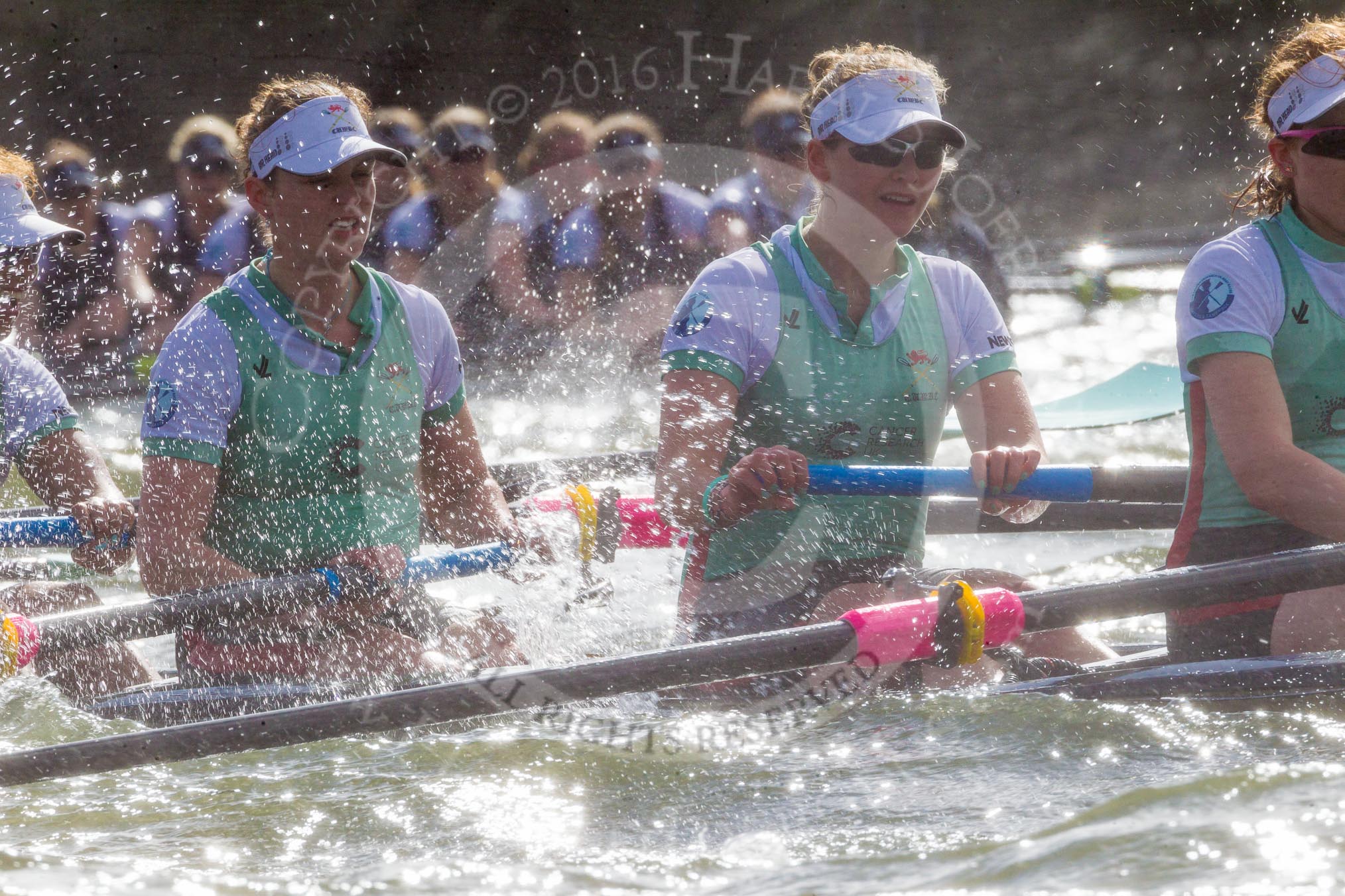 The Boat Race season 2016 -  The Cancer Research Women's Boat Race.
River Thames between Putney Bridge and Mortlake,
London SW15,

United Kingdom,
on 27 March 2016 at 14:25, image #285