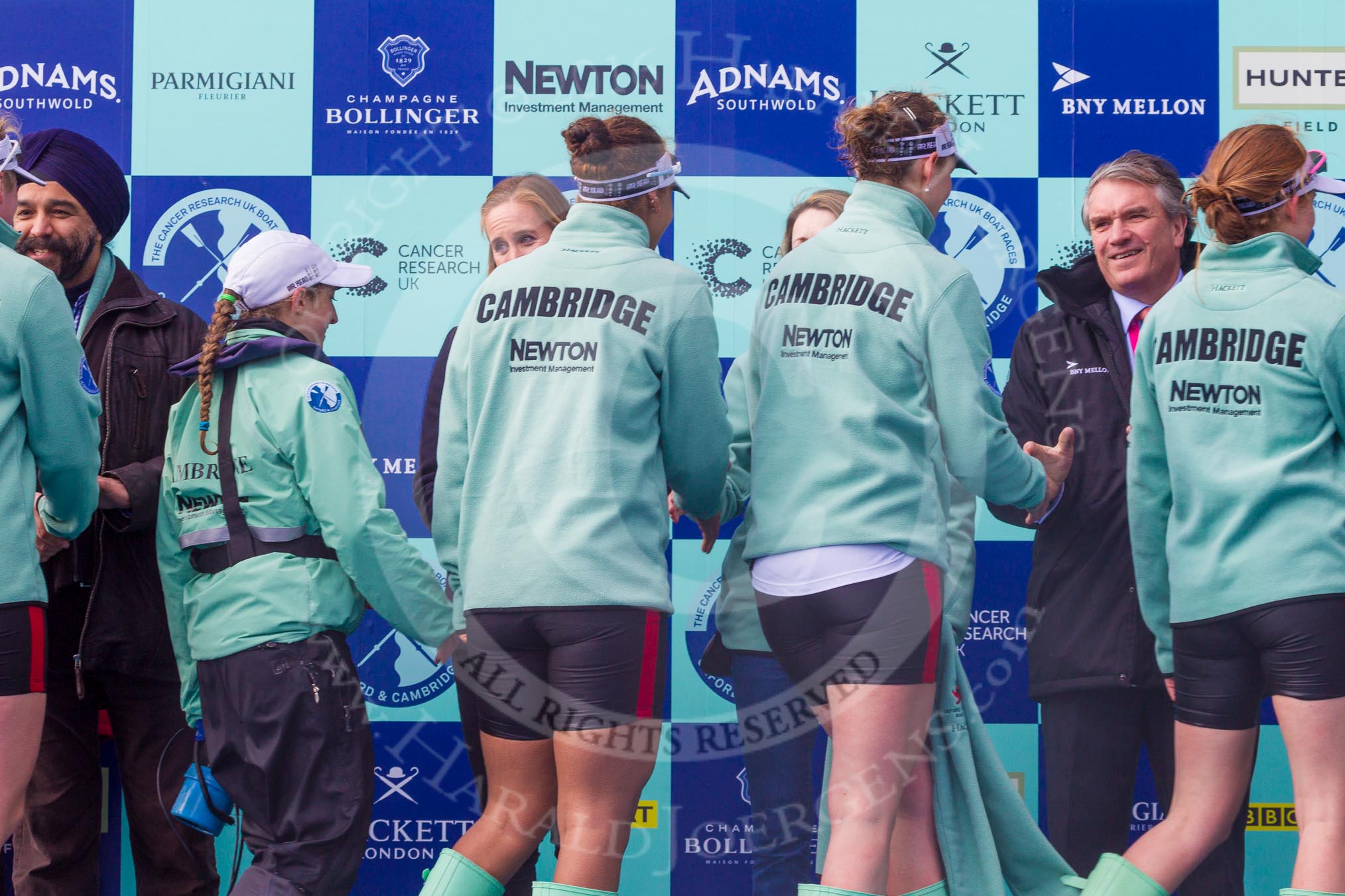 The Boat Race season 2016 -  The Cancer Research Women's Boat Race.
River Thames between Putney Bridge and Mortlake,
London SW15,

United Kingdom,
on 27 March 2016 at 14:46, image #331