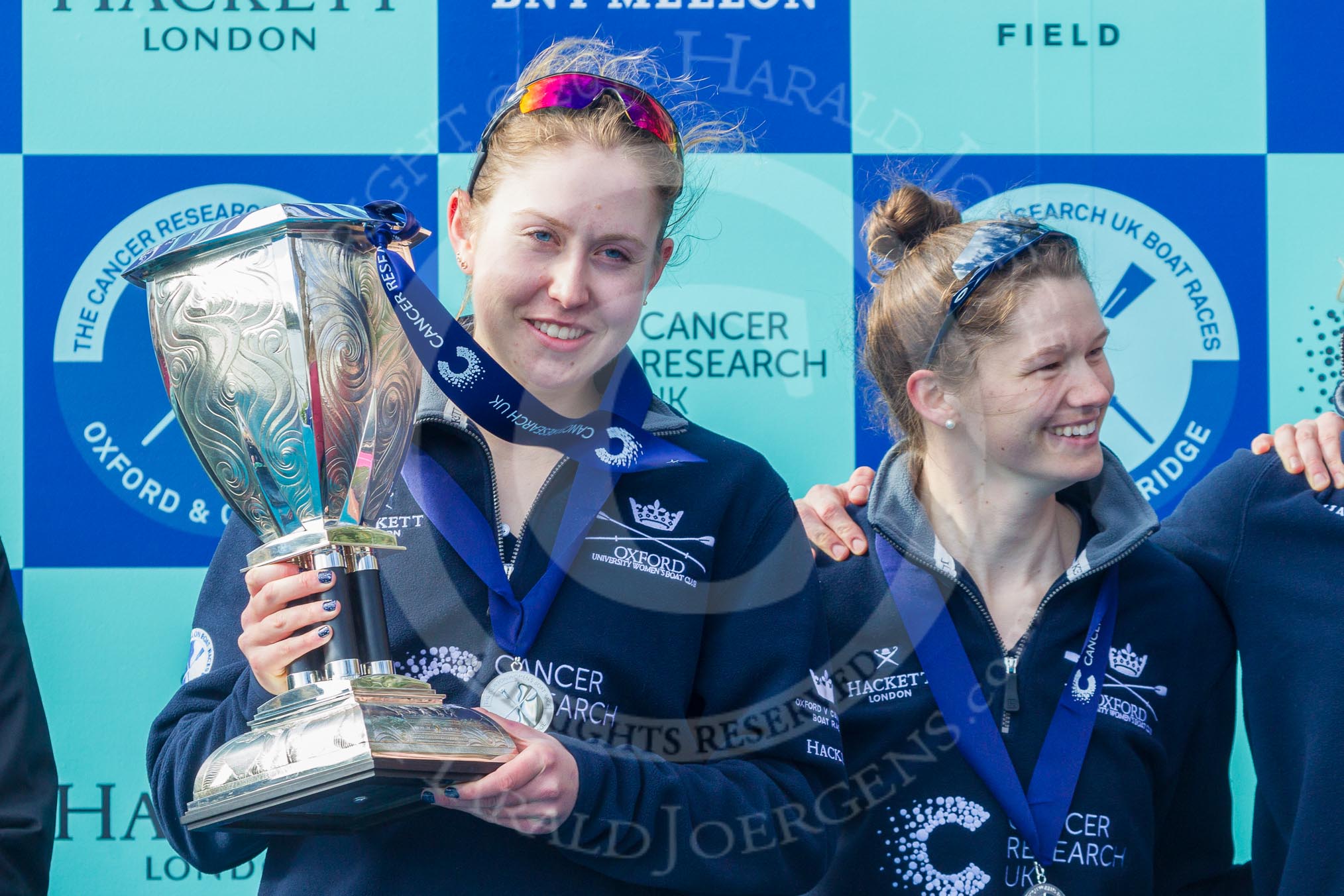 The Boat Race season 2016 -  The Cancer Research Women's Boat Race.
River Thames between Putney Bridge and Mortlake,
London SW15,

United Kingdom,
on 27 March 2016 at 14:48, image #348