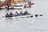 The Boat Race season 2016 -  The Cancer Research Women's Boat Race.
River Thames between Putney Bridge and Mortlake,
London SW15,

United Kingdom,
on 27 March 2016 at 13:26, image #101