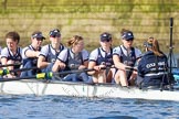 The Boat Race season 2016 -  The Cancer Research Women's Boat Race.
River Thames between Putney Bridge and Mortlake,
London SW15,

United Kingdom,
on 27 March 2016 at 14:07, image #157