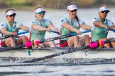 The Boat Race season 2016 -  The Cancer Research Women's Boat Race.
River Thames between Putney Bridge and Mortlake,
London SW15,

United Kingdom,
on 27 March 2016 at 14:12, image #200