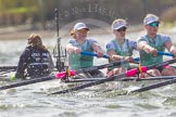 The Boat Race season 2016 -  The Cancer Research Women's Boat Race.
River Thames between Putney Bridge and Mortlake,
London SW15,

United Kingdom,
on 27 March 2016 at 14:21, image #259