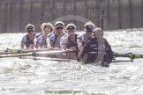The Boat Race season 2016 -  The Cancer Research Women's Boat Race.
River Thames between Putney Bridge and Mortlake,
London SW15,

United Kingdom,
on 27 March 2016 at 14:22, image #275