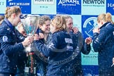 The Boat Race season 2016 -  The Cancer Research Women's Boat Race.
River Thames between Putney Bridge and Mortlake,
London SW15,

United Kingdom,
on 27 March 2016 at 14:48, image #356