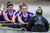 Photo 1702191609321X27614HaraldJoergens The Boat Race season 2017 - Women's Boat Race Fixture CUWBC vs Univerity of London: The UL eigth, bow - Emily Wilks, 2 - Catherine Ador, 3 - Fionnuala Gannon, 4 - Sara Parfett, 5 - Charlotte Hodgkins-Byrne, 6 - Georgia Stratham, 7 - Ally French, stroke - Robyn Hart-Winks, cox - Lauren Holland.
River Thames between Putney Bridge and Mortlake,
London SW15,
United Kingdom,
on 19 February 2017 at 16:09, image #97