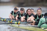Photo 1702191621401X27719HaraldJoergens The Boat Race season 2017 - Women's Boat Race Fixture CUWBC vs Univerity of London: The CUWBC after the start of the second piece of the fixture, bow - Claire Lambe, 2 - Kirsten Van Fosen, 3 - Ashton Brown, 4 - Imogen Grant, 5 - Holy Hill, 6 - Melissa Wilson, 7 - Myriam Goudet, stroke - Alice White, cox - Matthew Holland.
River Thames between Putney Bridge and Mortlake,
London SW15,
United Kingdom,
on 19 February 2017 at 16:21, image #120