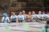 The Boat Race season 2018 - Women's Boat Race Trial Eights (CUWBC, Cambridge): Expecto Patronum:  Cox-Sophie Shapter, stroke-Alice White,  7-Abigail Parker, 6-Thea Zabell, 5-Kelsey Barolak, 4-Laura Foster, 3-Sally O Brien, 2-Millie Perrin, bow-Eve Caroe.
River Thames between Putney Bridge and Mortlake,
London SW15,

United Kingdom,
on 05 December 2017 at 13:02, image #173