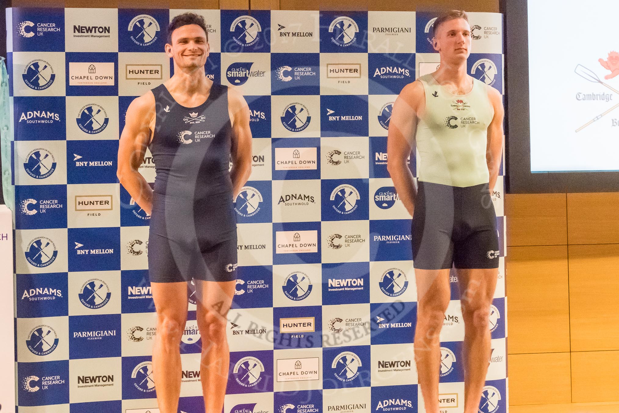 The Boat Race season 2017 - Crew Announcement and Weigh-In: In the 4 seat Joshua Bugaski (OUBC) and Tim Tracey (CUBC).
The Francis Crick Institute,
London NW1,

United Kingdom,
on 14 March 2017 at 11:37, image #89