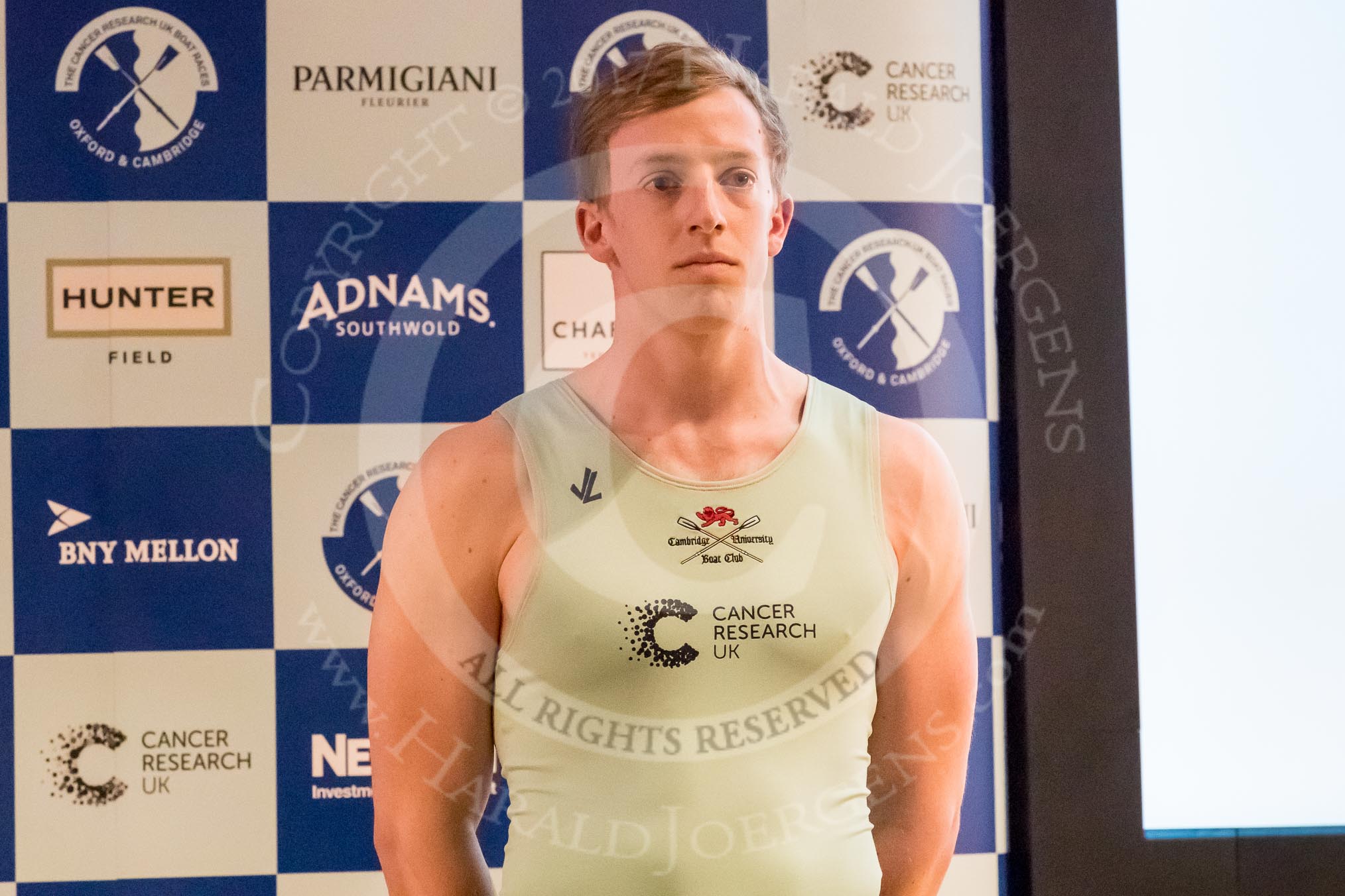 The Boat Race season 2017 - Crew Announcement and Weigh-In: Henry Meek (CUBC).
The Francis Crick Institute,
London NW1,

United Kingdom,
on 14 March 2017 at 11:41, image #109