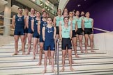 The Boat Race season 2017 - Crew Announcement and Weigh-In: The men's eights, OUBC on the left.
The Francis Crick Institute,
London NW1,

United Kingdom,
on 14 March 2017 at 11:53, image #121