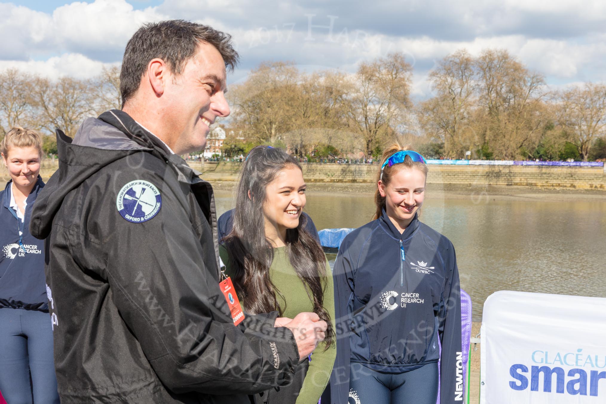 The Boat Race season 2017 -  The Cancer Research Women's Boat Race.
River Thames between Putney Bridge and Mortlake,
London SW15,

United Kingdom,
on 02 April 2017 at 15:00, image #40
