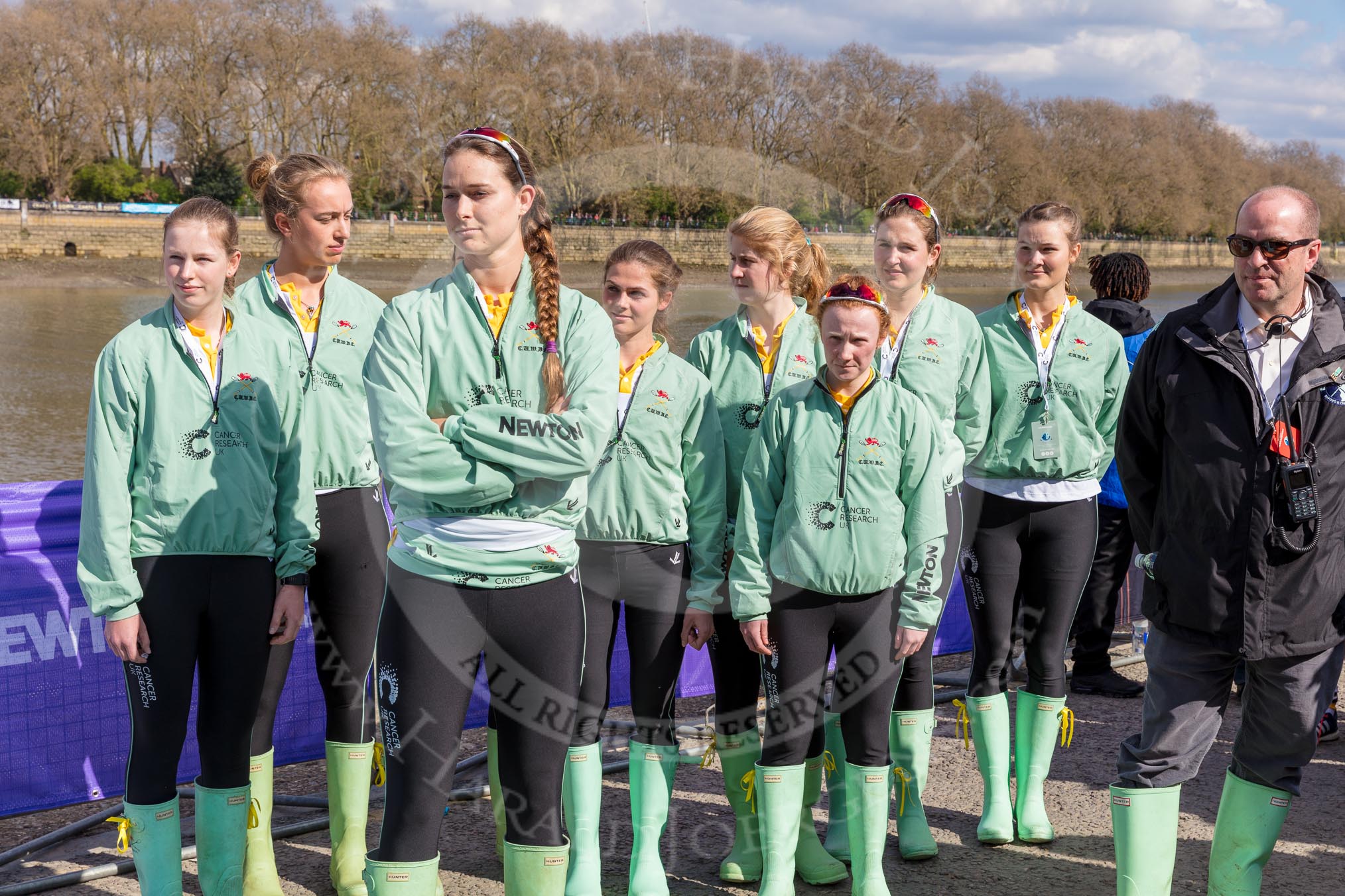 The Boat Race season 2017 -  The Cancer Research Women's Boat Race.
River Thames between Putney Bridge and Mortlake,
London SW15,

United Kingdom,
on 02 April 2017 at 15:00, image #41