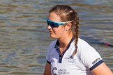 The Boat Race season 2017 -  The Cancer Research Women's Boat Race: OUWBC getting ready to set off, here 6 Harriet Austin.
River Thames between Putney Bridge and Mortlake,
London SW15,

United Kingdom,
on 02 April 2017 at 15:52, image #89