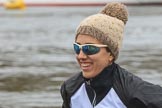 The Women's Boat Race season 2018 - fixture OUWBC vs. Molesey BC: Molesey's 5 seat Ruth Whyman.
River Thames between Putney Bridge and Mortlake,
London SW15,

United Kingdom,
on 04 March 2018 at 13:10, image #20