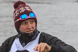 The Women's Boat Race season 2018 - fixture OUWBC vs. Molesey BC: Molesey's 2 seat 2 Lucy Primmer.
River Thames between Putney Bridge and Mortlake,
London SW15,

United Kingdom,
on 04 March 2018 at 13:10, image #26