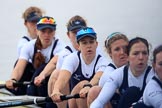 The Women's Boat Race season 2018 - fixture OUWBC vs. Molesey BC: OUWBC just after the start of the race: Bow Renée Koolschijn, 2 Katherine Erickson, 3 Juliette Perry, 4 Alice Roberts, 5 Morgan McGovern, 6 Sara Kushma, 7 Abigail Killen, stroke Beth Bridgman.
River Thames between Putney Bridge and Mortlake,
London SW15,

United Kingdom,
on 04 March 2018 at 13:45, image #56