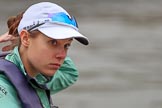 The Cancer Research UK Women's Boat Race 2018: Close-up of Sophie Shapter, cox for Cambridge.
River Thames between Putney Bridge and Mortlake,
London SW15,

United Kingdom,
on 24 March 2018 at 15:46, image #116