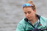 The Cancer Research UK Women's Boat Race 2018: Close-up of Alice White, 6 seat for Cambridge.
River Thames between Putney Bridge and Mortlake,
London SW15,

United Kingdom,
on 24 March 2018 at 15:47, image #119