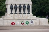 Trooping the Colour 2009: The Guards Memorial on the St. James's Park side of Horse Guards Parade on the morning of the event..
Horse Guards Parade, Westminster,
London SW1,

United Kingdom,
on 13 June 2009 at 09:22, image #1