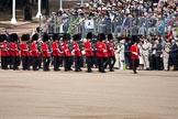 Trooping the Colour 2009: No.7 Guard, No.7 Company Coldstream Guards, lead by Captain M G M Hayhurst, marching to their position on Horse Guards Parade..
Horse Guards Parade, Westminster,
London SW1,

United Kingdom,
on 13 June 2009 at 10:20, image #33