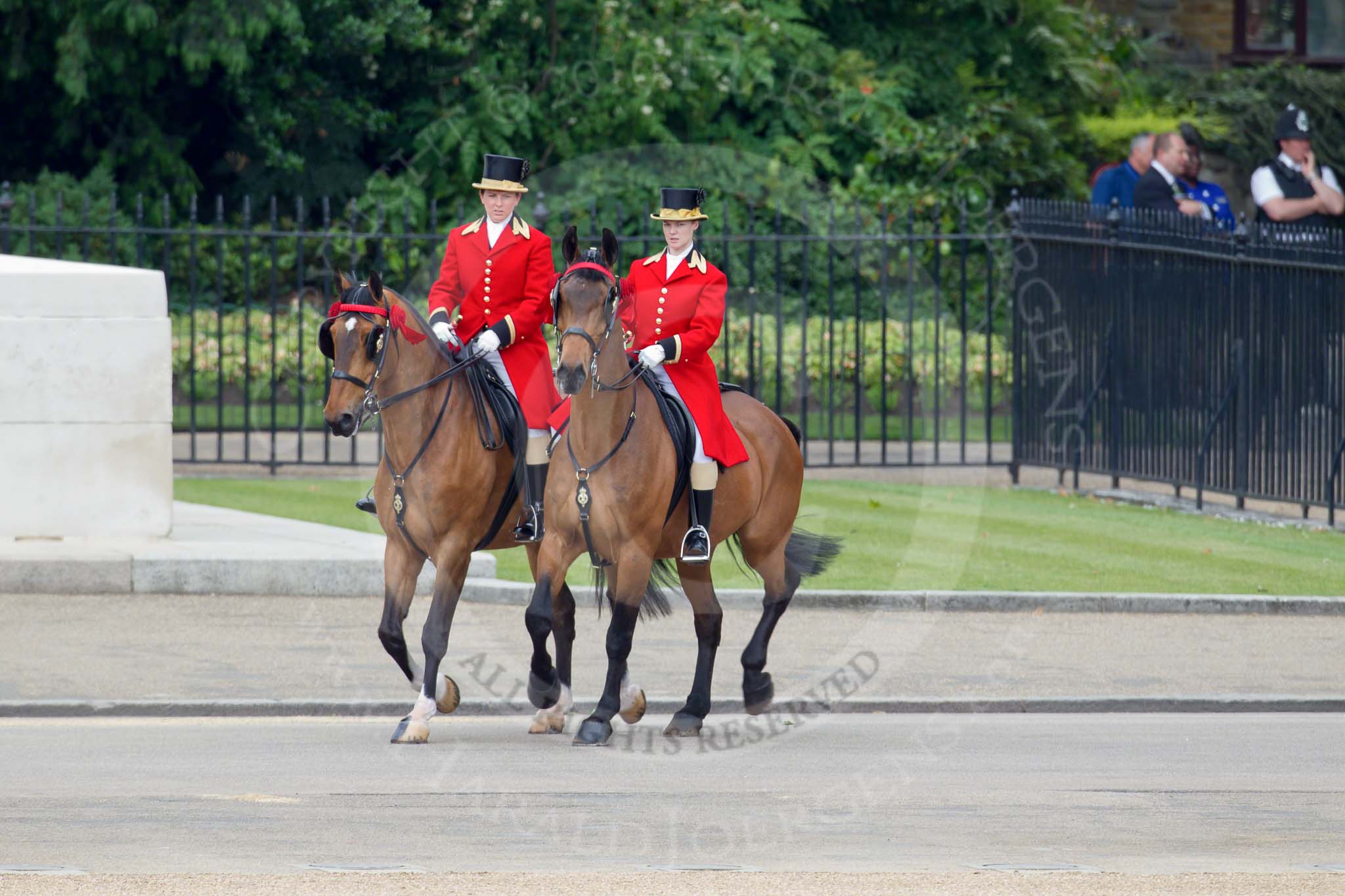 Trooping the Colour 2010: More information required - I GUESS the two ladies are from the Royal Mews, and they are leading the first part of the Royal Procession, please email me directly if you know more!.
Horse Guards Parade, Westminster,
London SW1,
Greater London,
United Kingdom,
on 12 June 2010 at 10:49, image #34