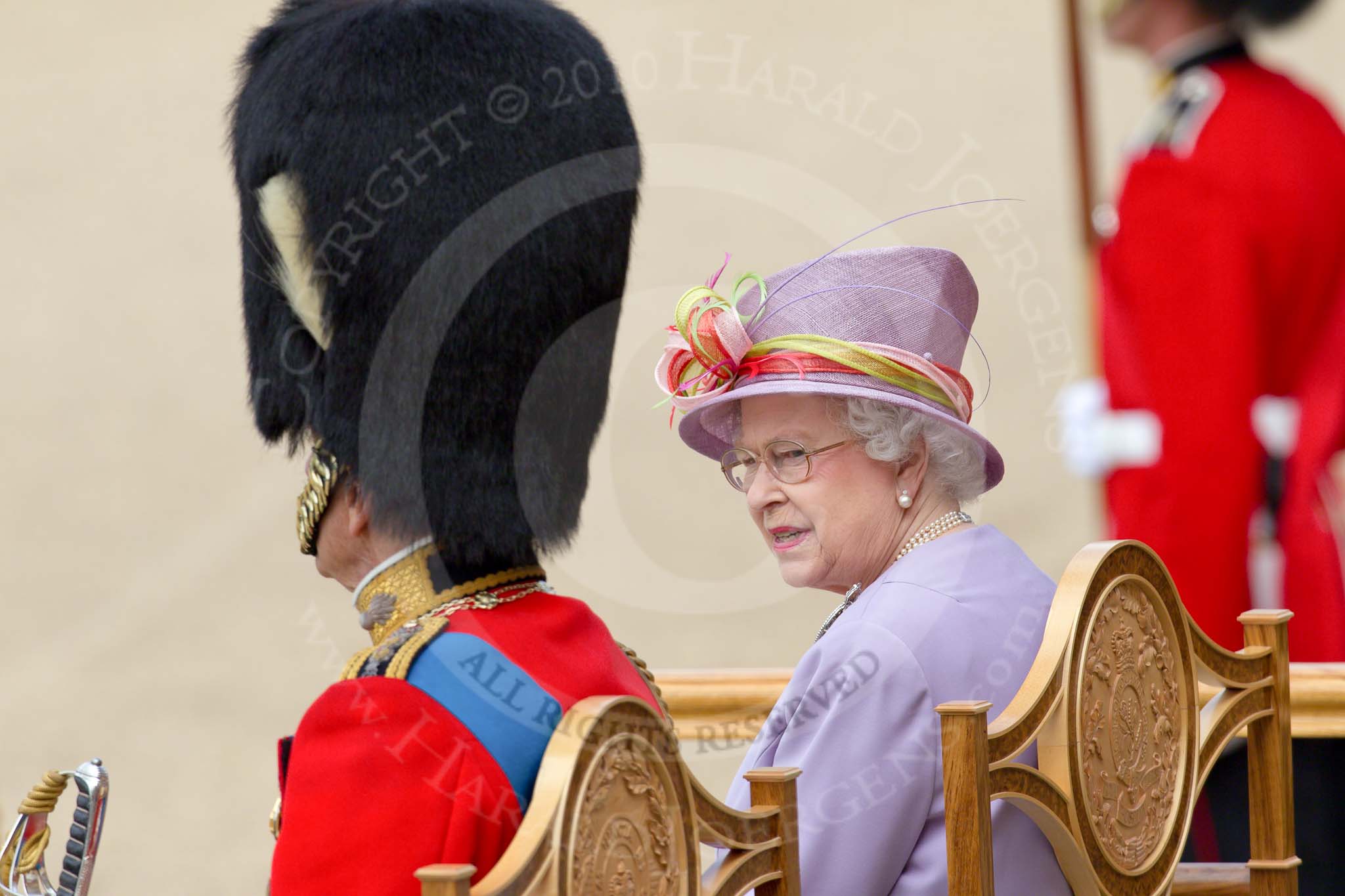 Trooping the Colour 2010: HJoergens41_100612_G6C7243.CR2.
Horse Guards Parade, Westminster,
London SW1,
Greater London,
United Kingdom,
on 12 June 2010 at 11:30, image #133