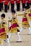 Trooping the Colour 2010: Four of the five Drum Majors during the &quot;Massed Bands Troop&quot;..
Horse Guards Parade, Westminster,
London SW1,
Greater London,
United Kingdom,
on 12 June 2010 at 11:13, image #111