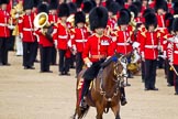 The Colonel's Review 2011: The Field Officer, Lieutenant Colonel L P M Jopp, about to order the Collection of the Colour. Behind him the Massed Bands..
Horse Guards Parade, Westminster,
London SW1,

United Kingdom,
on 04 June 2011 at 11:19, image #128