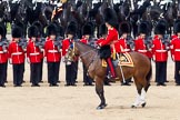 The Colonel's Review 2011: The Field Officer, Lieutenant Colonel L P M Jopp, riding 'Burniston', with No. 2 Guard, B Company Scots Guards..
Horse Guards Parade, Westminster,
London SW1,

United Kingdom,
on 04 June 2011 at 11:27, image #152