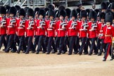 The Colonel's Review 2011: The March Past by the Foot Guards in slow time. Here No. 1 Guard, 1st Battalion Scots Guards, commanded by Major Roderick Shannon (on the right)..
Horse Guards Parade, Westminster,
London SW1,

United Kingdom,
on 04 June 2011 at 11:32, image #159