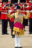 The Colonel's Review 2011: Drum Major Stephen Staite, Grenadier Guards, leading the Band of the Grenadier Guards..
Horse Guards Parade, Westminster,
London SW1,

United Kingdom,
on 04 June 2011 at 11:35, image #165