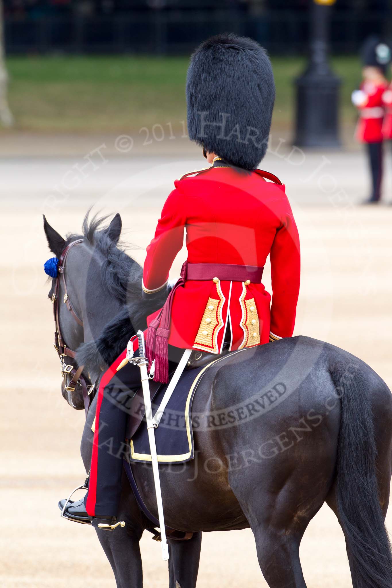 The Major General's Review 2011: The Adjutant of the Parade, Captain Hamish Barne, 1st Battalion Scots Guards..
Horse Guards Parade, Westminster,
London SW1,
Greater London,
United Kingdom,
on 28 May 2011 at 10:35, image #61