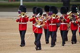 The Major General's Review 2011: Senior Drum Major Ben Roberts, Coldstream Guards, leading the band of the Welsh Guards onto Horse Guards Parade..
Horse Guards Parade, Westminster,
London SW1,
Greater London,
United Kingdom,
on 28 May 2011 at 10:13, image #16