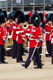 The Major General's Review 2011: WO1 (GSM) W D G 'Billy' Mott OBE, Welsh Guards, marching past the Massed Bands that have just arrived at Horse Guards Parade..
Horse Guards Parade, Westminster,
London SW1,
Greater London,
United Kingdom,
on 28 May 2011 at 10:21, image #30