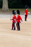 The Major General's Review 2011: The Subalterns, having marched their guards from Wellington Barracks to Horse Guards Parade, now march towards Horse Guards Arch. Here a Lieutenant from No. 7 Company, Coldstream Guards, in front, behind a Captain from 1st Battalion Welsh Guards..
Horse Guards Parade, Westminster,
London SW1,
Greater London,
United Kingdom,
on 28 May 2011 at 10:29, image #48