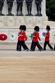 The Major General's Review 2011: No. 3 Guard (?), F Comapny Scots Guards, marching past the Guards Memorial..
Horse Guards Parade, Westminster,
London SW1,
Greater London,
United Kingdom,
on 28 May 2011 at 10:31, image #54